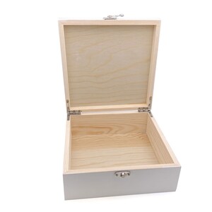 Personalised Baby Girl Keepsake Wooden Box Gift Foxes and Birth Detail ...