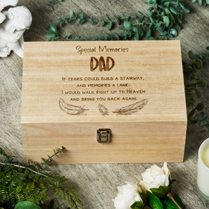 Mum Gift Personalised Keepsake Box or Photo Box Gift SHB-5 