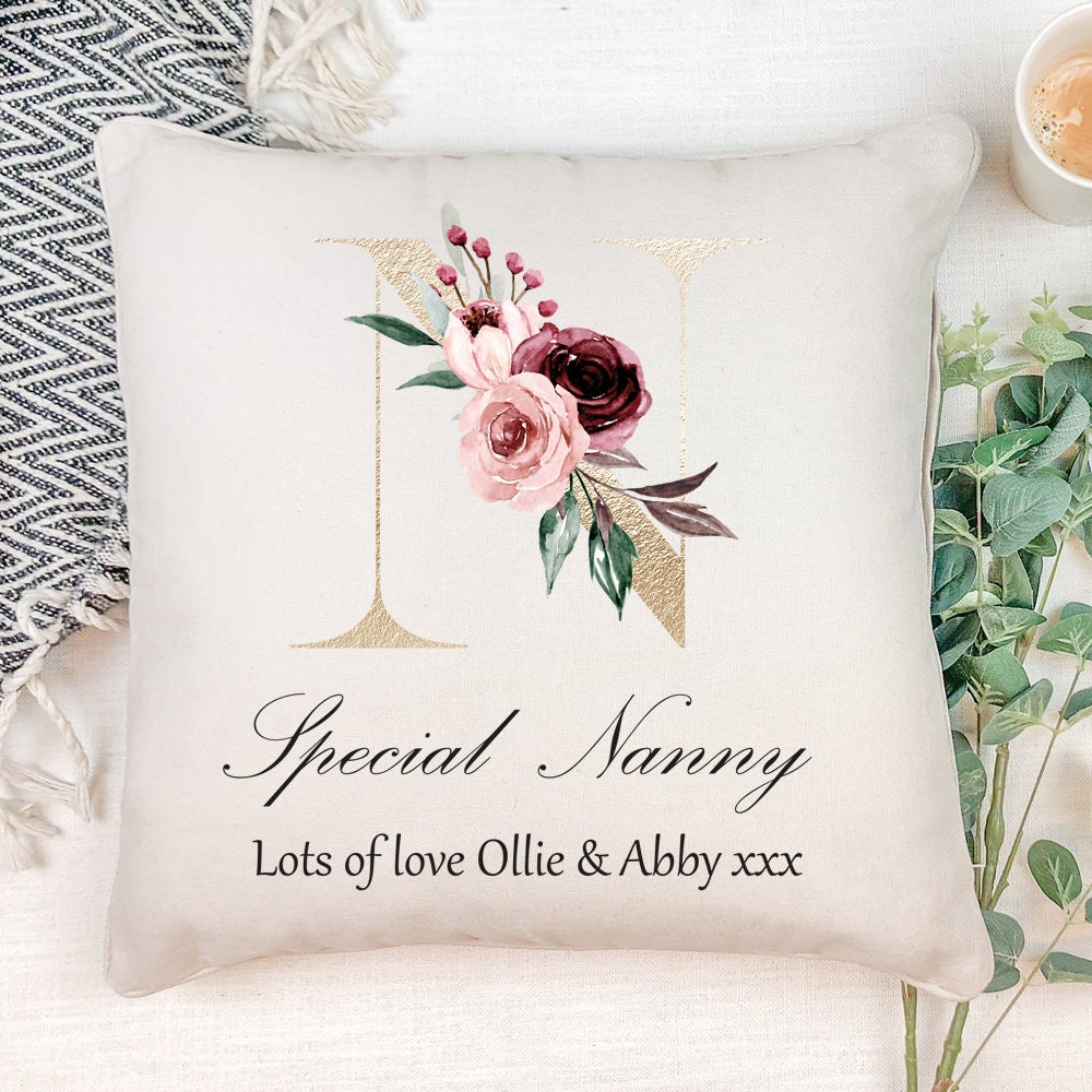 Personalised nana cushions 2025