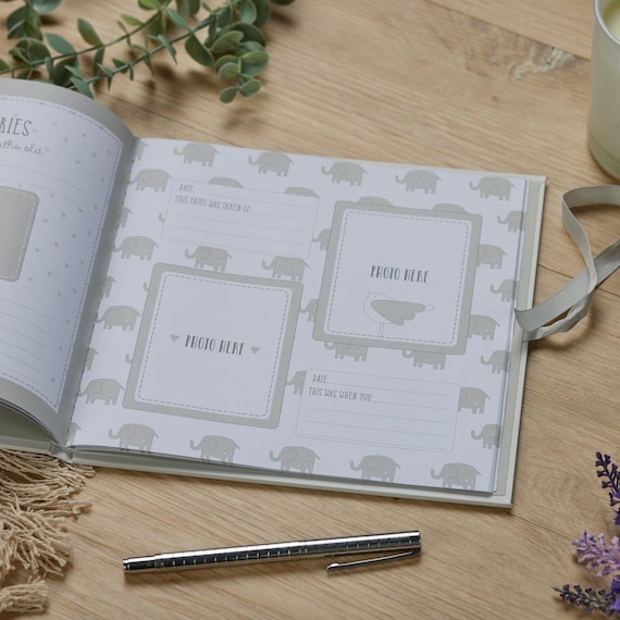 Baby's First Year Memory Book | Diy Baby Scrap Book