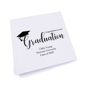 Personalised Graduation Congratulations Photo Album Keepsake Gift