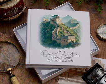 Personalised China Holiday Memory Adventure Photo Albums