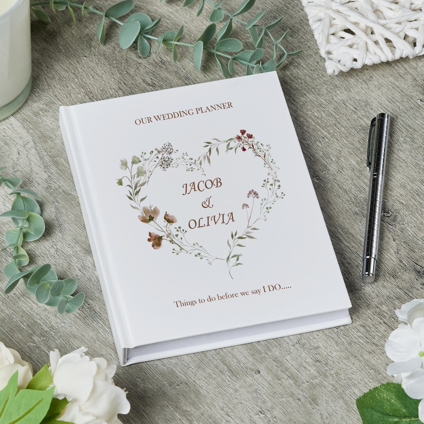 Digital Scrapbooking Botanical Wedding, Digital Wedding Elements, Botanical Wedding  Scrapbook Embellishments, Wedding Scrapbook Kit 
