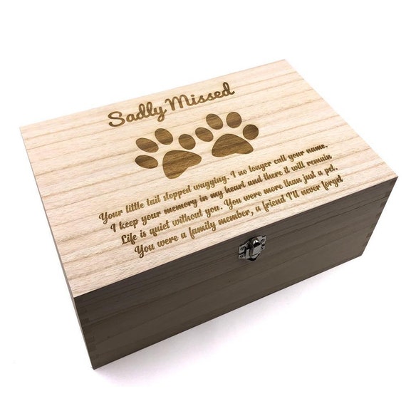 dog keepsake box