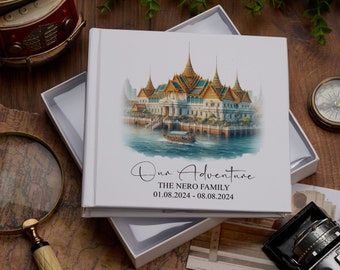 Gepersonaliseerde fotoalbums vakantie herinnering avontuur in Bangkok