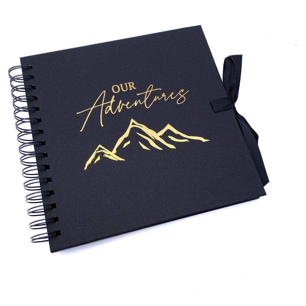 Our Adventure Book Photo Album Scrapbook, Anniversary Gift for Couple,  Fantastic Gifts for Her and Him 