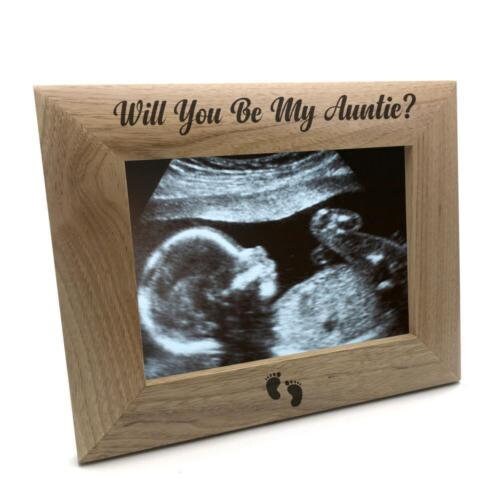 Will You Be My Auntie  Baby Scan Photo Frame FW-39