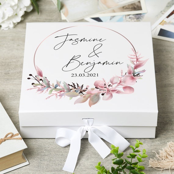 Personalised Keepsake Box Wedding Memory box Gift Etsy Nederland