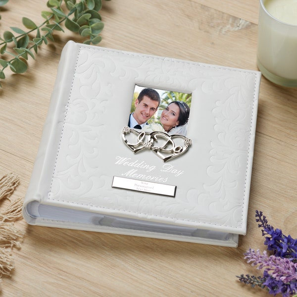 Personalised Large Wedding Day Photo Picture Album Keepsake Or Gift