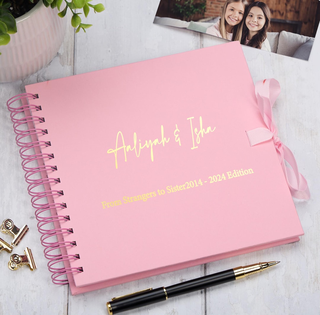 Intirilife Álbum De Fotos Para Personalizar En Rojo - 30.5 X 21.5 X 1.8 