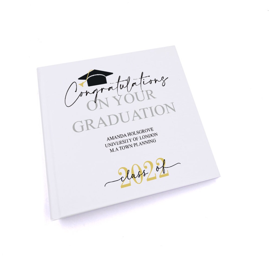 Personalised Class of Graduation 6x4 Photo Album with Sleeves
