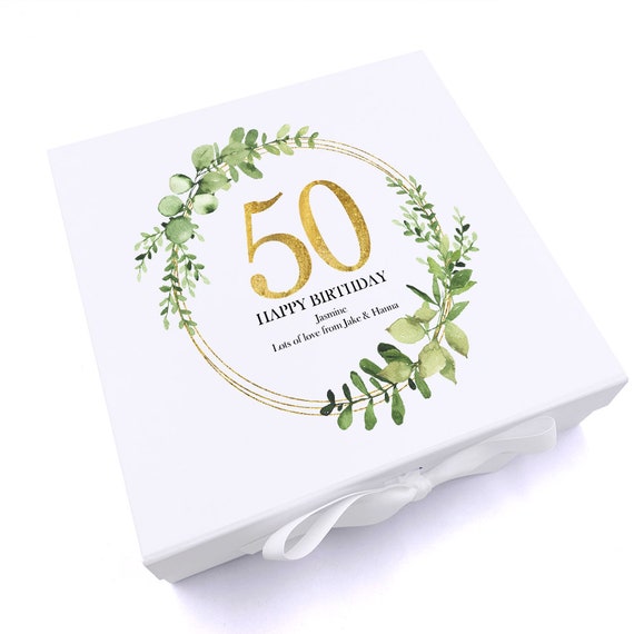 Keepsake 50th 2024 birthday gifts