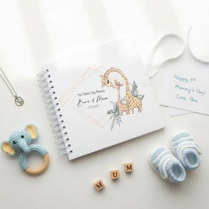 Personalised First Mothers Day Scrapbook or Photo Album Gift