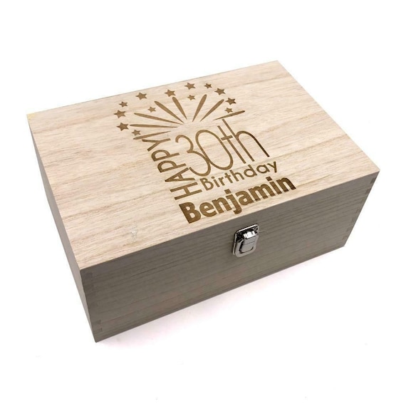 ukgiftstoreonline Personalised Friendship Keepsake Box or Photo Box Gift