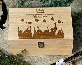 Personalised Large Graduation Keepsake Box