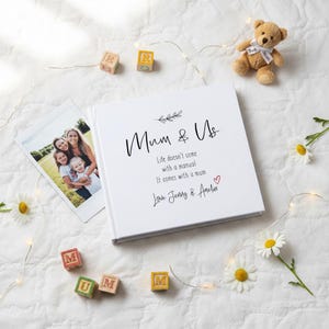 Personalised Mothers Day Birthday Photo Album Gift Mum & Us