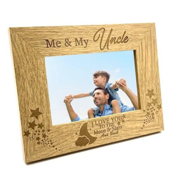 Me and My Uncle Love You To The Moon Photo Frame Gift