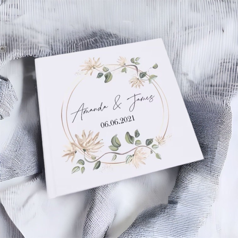 Álbum fotos boda personalizado con tapas acolchadas - Anuski's World