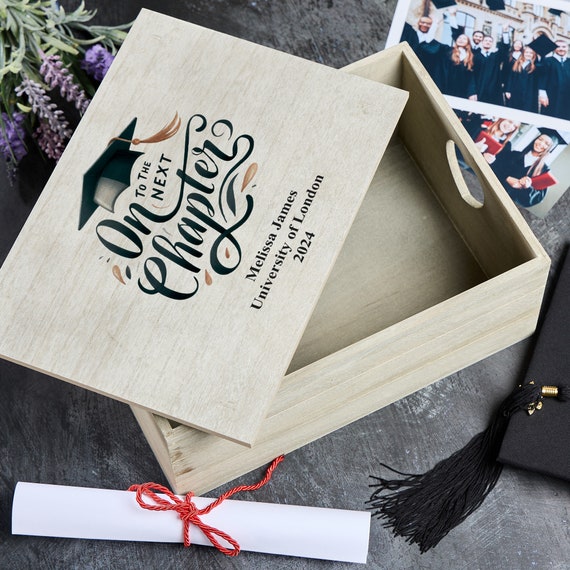 Large Graduation Keepsake Boxes