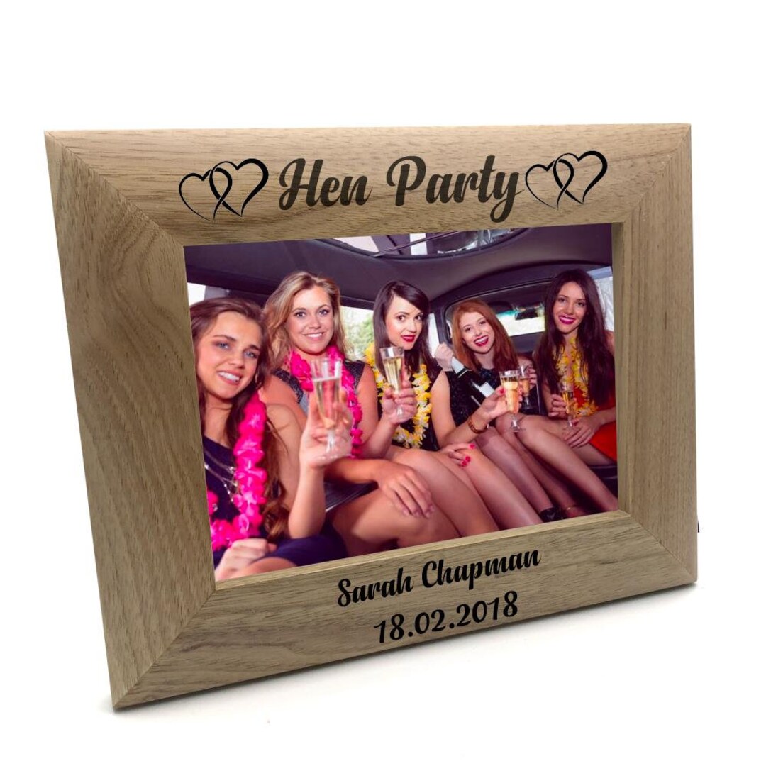 Personalised Hen Night Bride to Be Photo Frame Gift Etsy