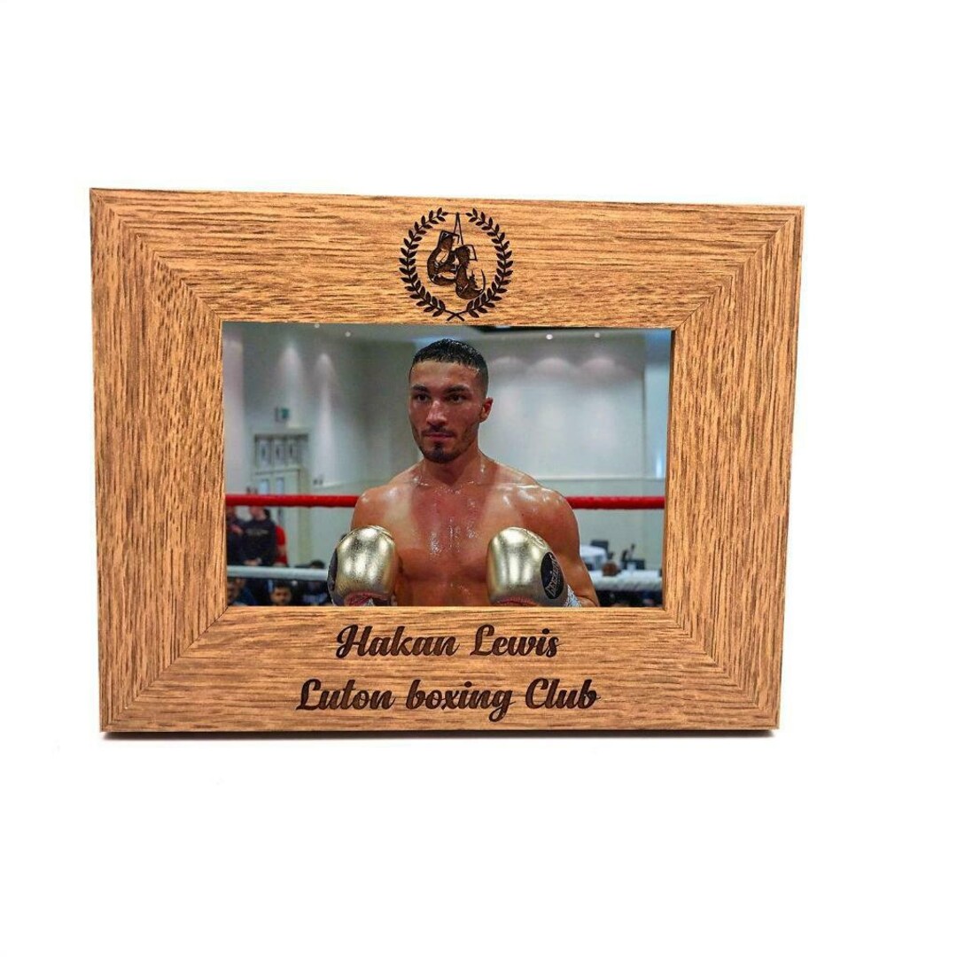 Boxing Themed Personalised Engraved Photo Frame - Etsy