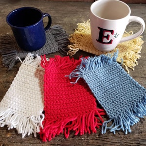 Crochet Mug Rug image 9