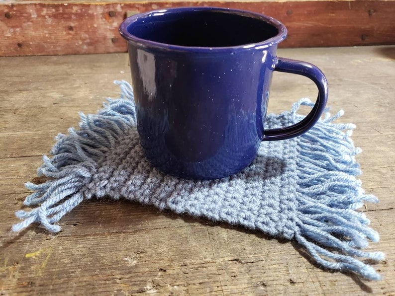 Crochet Mug Rug image 5