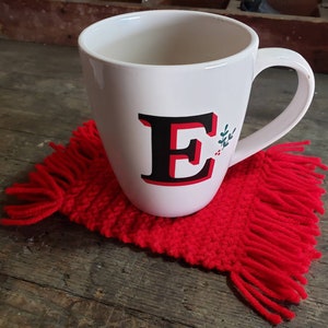 Crochet Mug Rug image 10