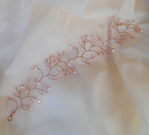 Coiffure de mariage, toutes décorées et peintes à la main