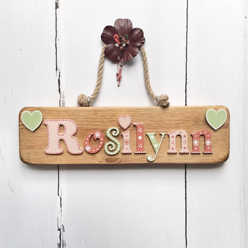 Kids Door Plaque Personalised Door Plaque Bedroom Door Etsy UK