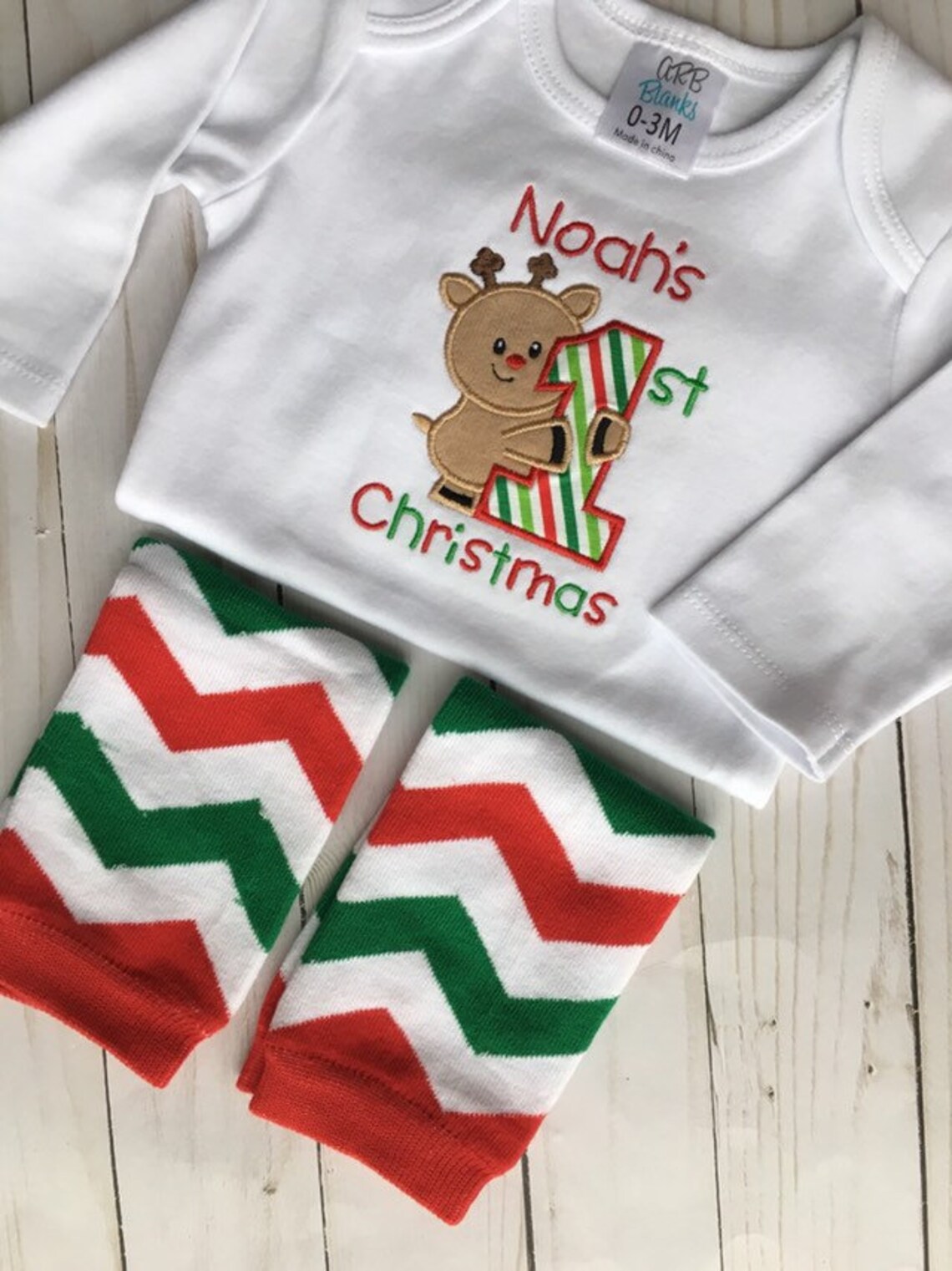Baby Boy First Christmas Set/Onesie/Babies 1st Christmas can Etsy