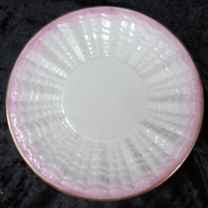 古典 Belleek Pink Plate - Etsy マイセン
