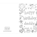 PRINTABLE Birthday Card for Dad From Child, Print at Home and Color ...