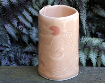 Porcelain Peach Tumbler