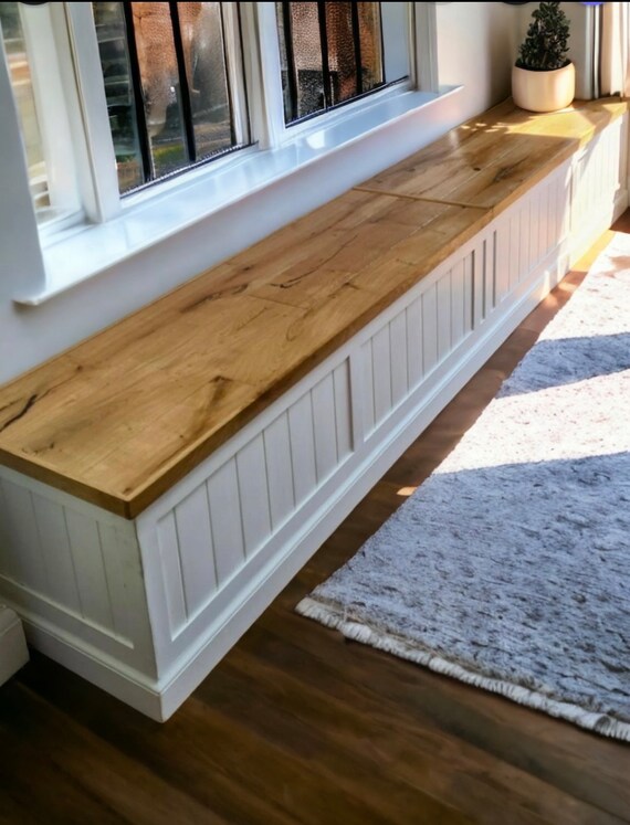 Farmhouse benches cheap with storage