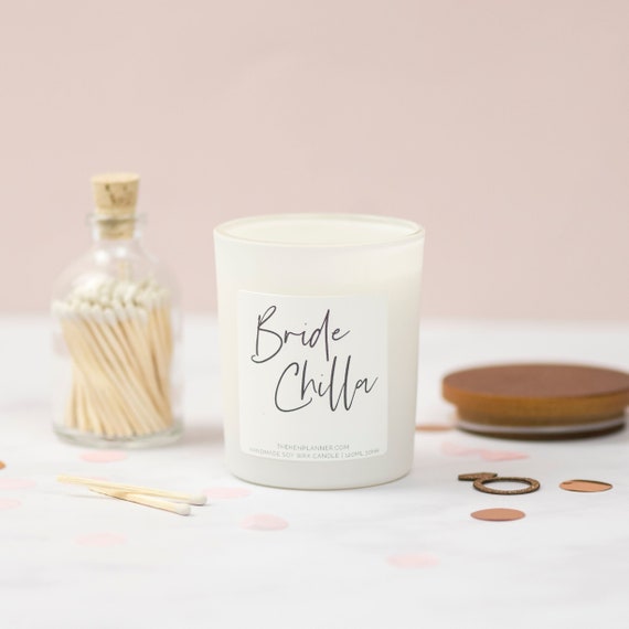 Funny Engagement Gift Bridezilla Candle Scented Candle Gift For A Bride To Be