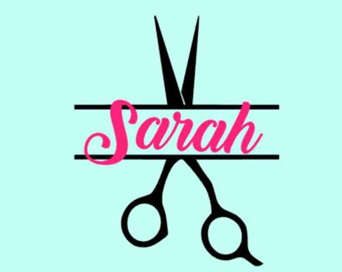 Free Shipping Hairdresser Decal Personalized Hair Stylist Decal