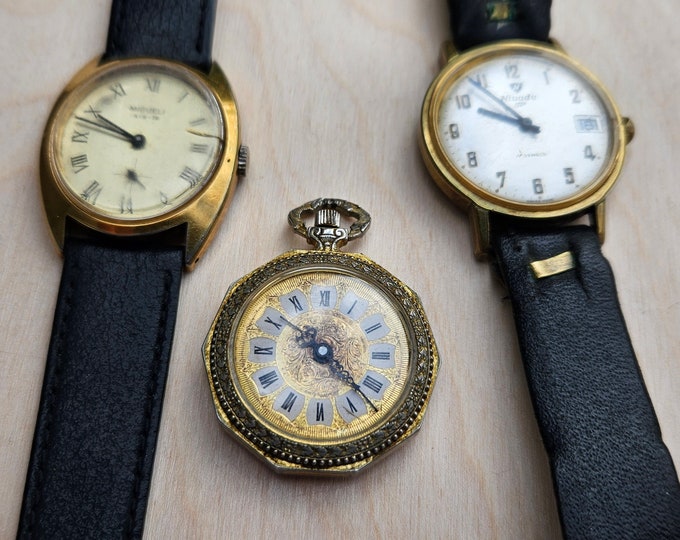 Vintage Watches. Man's vintage watch.