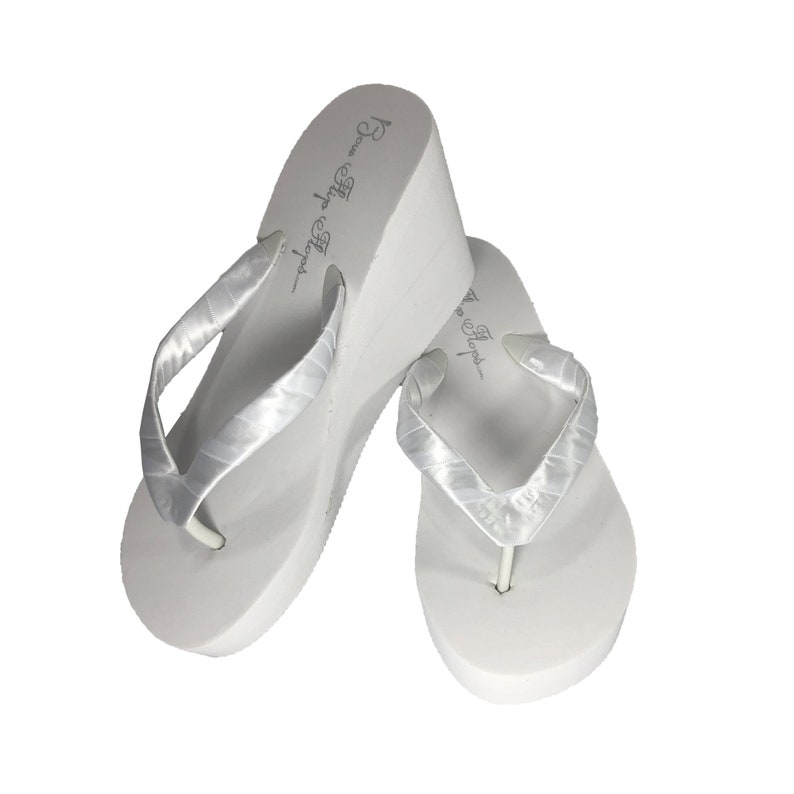 2 inch wedge flip flops