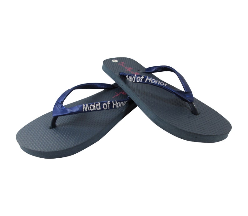 matron of honor flip flops
