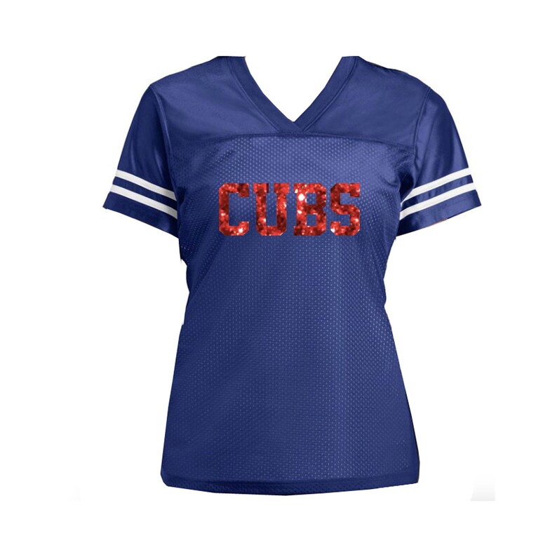 women's personalized cubs jersey