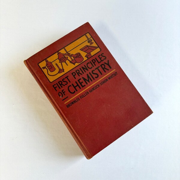 Vintage 1940’s Chemistry Book