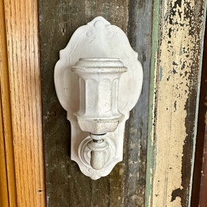 Cast Iron Wall Sconce