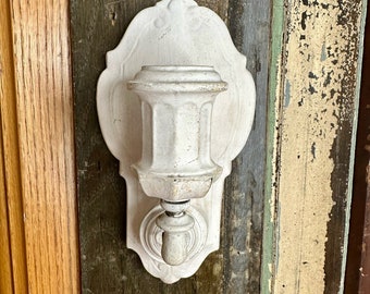 Cast Iron Wall Sconce