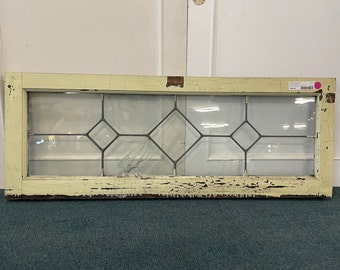 Antique Stained Glass Window Etsy