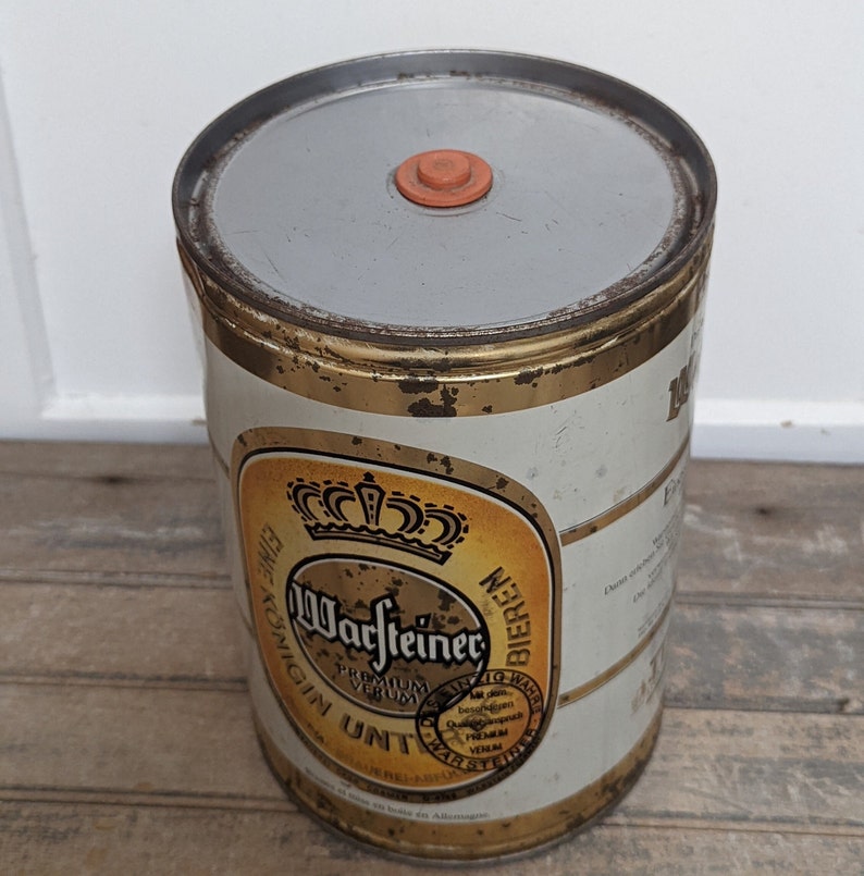 Vintage Warsteiner Beer Keg Mini German 4 Liter Keg Vintage Etsy