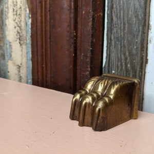 Claw Foot Toe Cap, Stamped Brass, New Old Stock