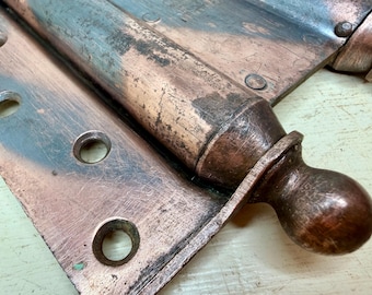 Bommer Double Acting Spring Hinges Set of 2 Copper Finish Saloon Door Hinges