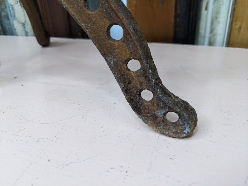 Antique Rusted Hot Water Heater Stand Etsy