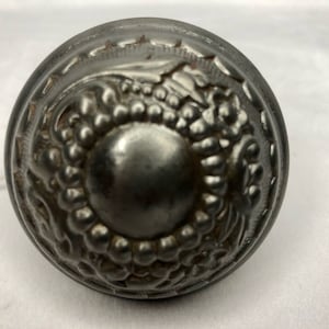 Ornate Stamped Steel Door Knob